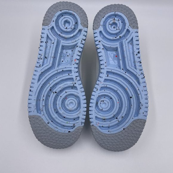 Nike AF1 Crater Flyknit White / Pure Platinum Womens Shoes - Picture 6 of 8